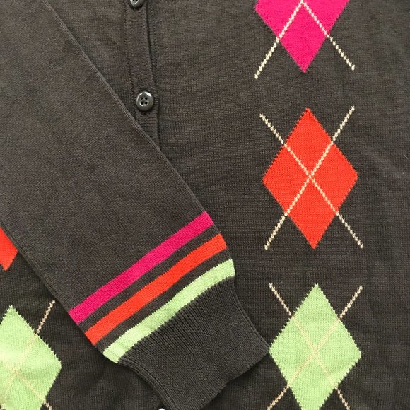 Gymboree Girls S (5-6) Set of 2, Brown Knit Cardigan & Corduroy Skort - Picture 4 of 12